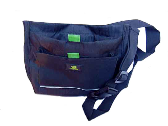 NYLON-FUTTERTASCHE 1 GROSS VON DOGSLINE® MIT EINHAND-SCHNELL-SCHNAPPVERSCHLUSS LECKERLITASCHE